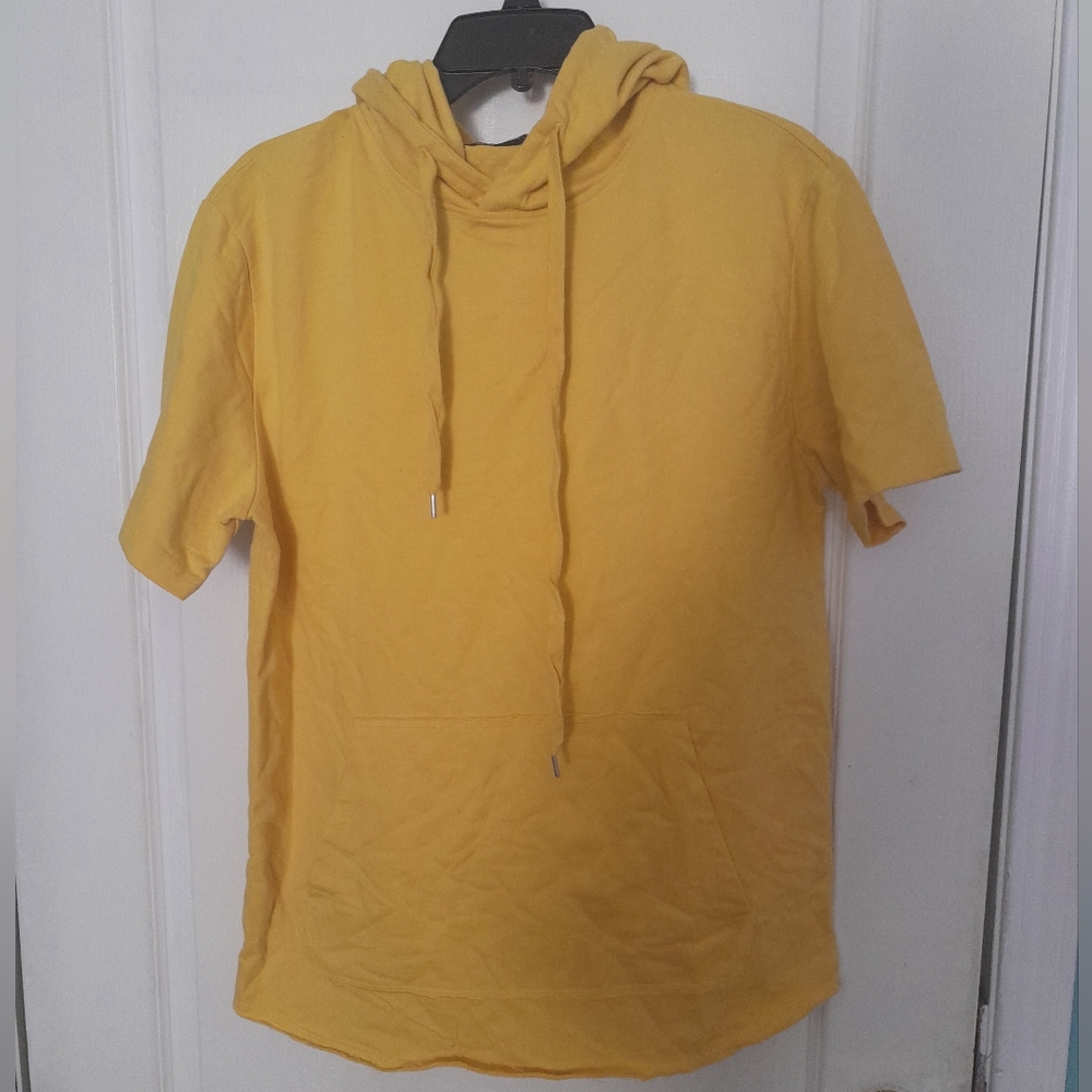 Forever 21 Mustard Yellow Men's Hoodie T-Shirt
